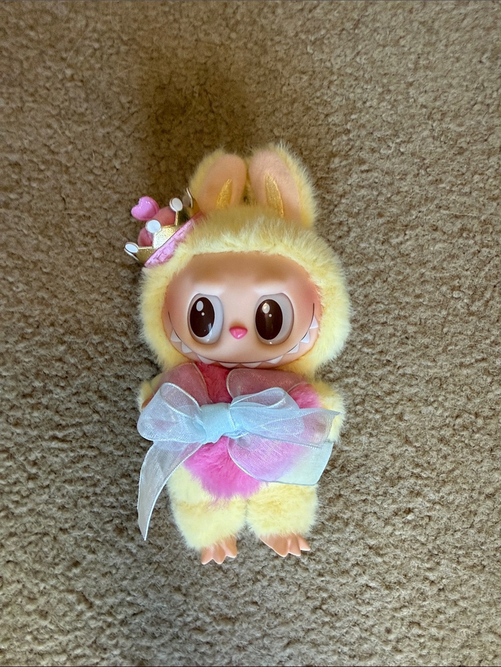 Yellow and Pink Labubu